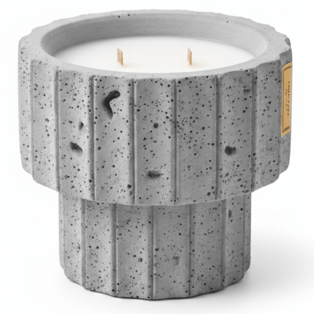 Fresh Touch Scented Candle | Grey Chalk Vessel | Double Wick | 10×10cm - Al Kabayel Discount CentreFresh Touch Scented Candle | Grey Chalk Vessel | Double Wick | 10×10cmHome FragrancesAKDCAl Kabayel Discount Centre