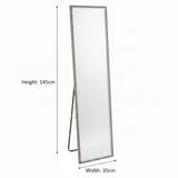 Full-Length Floor Mirror with Metal Stand – 145 × 35 cm - Al Kabayel Discount CentreFull-Length Floor Mirror with Metal Stand – 145 × 35 cmMirrorsAKDCAl Kabayel Discount Centre