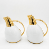 Fuma Gold & White Premium Vacuum Flask with Insulated Interior – 0.75–1 Litre - Al Kabayel Discount CentreFuma Gold & White Premium Vacuum Flask with Insulated Interior – 0.75–1 LitreThermosFUMAAl Kabayel Discount Centre