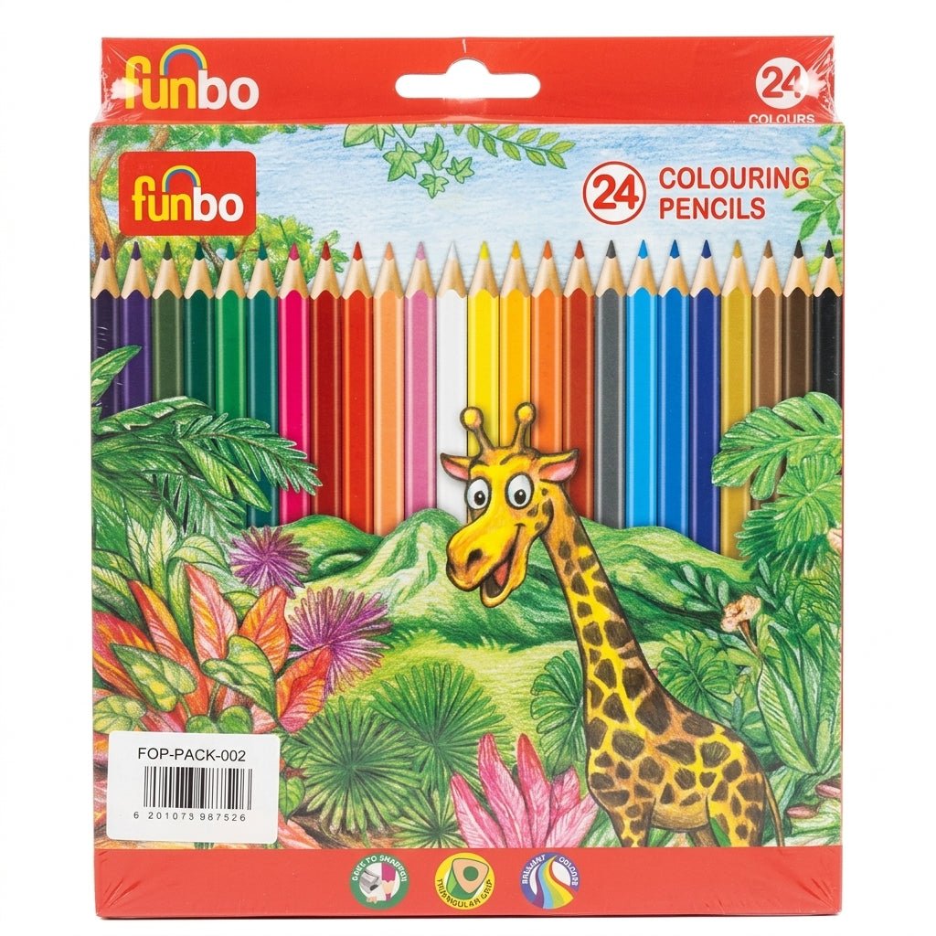 Funbo Art Set – 12 Jumbo Crayons & 24 Colouring Pencils - Al Kabayel Discount CentreFunbo Art Set – 12 Jumbo Crayons & 24 Colouring PencilsColor PencilsFUNBOAl Kabayel Discount Centre