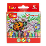 Funbo Colouring Set – 12 Colour Pencils & 24 Crayons - Al Kabayel Discount CentreFunbo Colouring Set – 12 Colour Pencils & 24 CrayonsColor PencilsFUNBOAl Kabayel Discount Centre