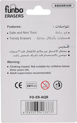 Funbo Eraser Pack Aquarium - Al Kabayel Discount CentreFunbo Eraser Pack AquariumErasers & SharpenersFUNBOAl Kabayel Discount Centre