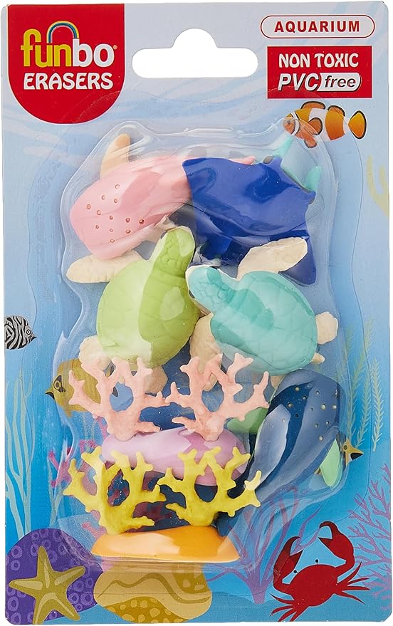 Funbo Eraser Pack Aquarium - Al Kabayel Discount CentreFunbo Eraser Pack AquariumErasers & SharpenersFUNBOAl Kabayel Discount Centre