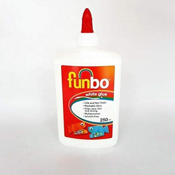 FUNBO White Glue 250 ML - Al Kabayel Discount CentreFUNBO White Glue 250 MLGlueFUNBOAl Kabayel Discount Centre