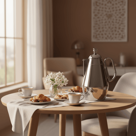 Fursan 2 - Piece Vacuum Flask Set – 0.7L & 1.0L Stainless Steel Thermal Insulated Coffee & Tea Server – Silver - Al Kabayel Discount CentreFursan 2 - Piece Vacuum Flask Set – 0.7L & 1.0L Stainless Steel Thermal Insulated Coffee & Tea Server – SilverThermosFURSANAl Kabayel Discount Centre