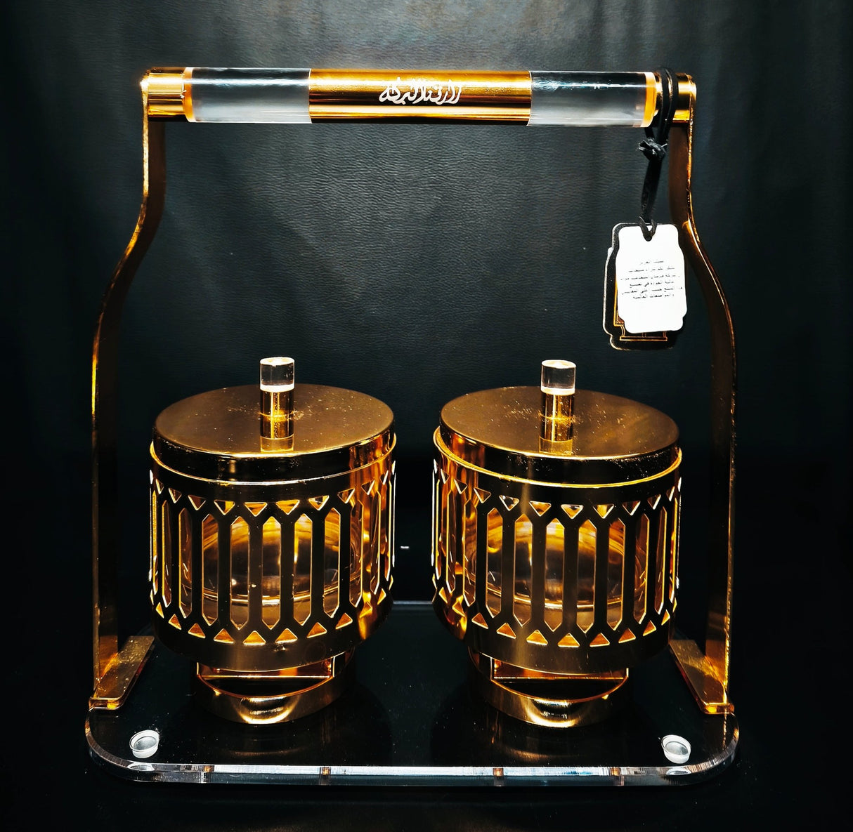 Fursan 2Pcs Candpot With Holder 30Cm Gold - Al Kabayel Discount CentreFursan 2Pcs Candpot With Holder 30Cm GoldJars & Food SaversFURSANAl Kabayel Discount Centre