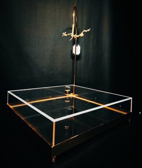 Fursan Acrylic Storage Box Square Large 30X30Cm Gold - Al Kabayel Discount CentreFursan Acrylic Storage Box Square Large 30X30Cm GoldJars & Food SaversFURSANAl Kabayel Discount Centre