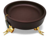 Fursan Date Tray With Stand 24Cm Brown Wood Gold - Al Kabayel Discount CentreFursan Date Tray With Stand 24Cm Brown Wood GoldServing TraysFURSANAl Kabayel Discount Centre