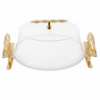 Fursan Elegant Round Acrylic Serving Tray with Lid – Clear Covered Serving Platter for Sweets & Snacks 26×16 cm - Al Kabayel Discount CentreFursan Elegant Round Acrylic Serving Tray with Lid – Clear Covered Serving Platter for Sweets & Snacks 26×16 cmServing TraysFURSANAl Kabayel Discount Centre