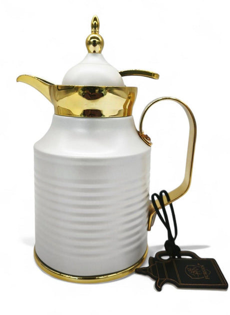 Fursan Steel Vacuum Flask 0.4Ltr White Gold - Al Kabayel Discount CentreFursan Steel Vacuum Flask 0.4Ltr White GoldThermosFURSANAl Kabayel Discount Centre