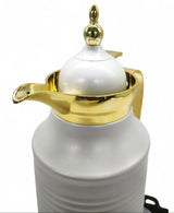 Fursan Steel Vacuum Flask 0.8Ltr White Gold - Al Kabayel Discount CentreFursan Steel Vacuum Flask 0.8Ltr White GoldThermosFURSANAl Kabayel Discount Centre