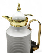 Fursan Steel Vacuum Flask 1Ltr White Gold - Al Kabayel Discount CentreFursan Steel Vacuum Flask 1Ltr White GoldThermosFURSANAl Kabayel Discount Centre