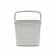 G-Spark Light Grey Plastic Laundry Basket with Handle - 35×37cm - Al Kabayel Discount CentreG-Spark Light Grey Plastic Laundry Basket with Handle - 35×37cmOrganizers & AccessoriesG-SPARKAl Kabayel Discount Centre