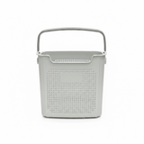 G-Spark Light Grey Plastic Laundry Basket with Handle - 35×37cm - Al Kabayel Discount CentreG-Spark Light Grey Plastic Laundry Basket with Handle - 35×37cmOrganizers & AccessoriesG-SPARKAl Kabayel Discount Centre