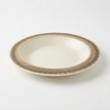 Garall Melamine Deep Plate 10.5" – Stone Series – Cream & Dark Rim - Al Kabayel Discount CentreGarall Melamine Deep Plate 10.5" – Stone Series – Cream & Dark RimPlatesGARALLAl Kabayel Discount Centre