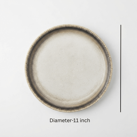 Garall Melamine Plate 11" – Stone Finish Dining Plate - Al Kabayel Discount CentreGarall Melamine Plate 11" – Stone Finish Dining PlatePlatesGARALLAl Kabayel Discount Centre