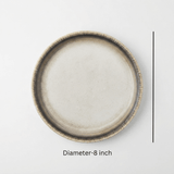 Garall Melamine Plate 8" – Stone Finish Dining Plate - Al Kabayel Discount CentreGarall Melamine Plate 8" – Stone Finish Dining PlatePlatesGARALLAl Kabayel Discount Centre