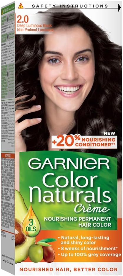 Garnier Color Naturals 2.0 luminous black Haircolor - Al Kabayel Discount CentreGarnier Color Naturals 2.0 luminous black HaircolorHair CareGARNIERAl Kabayel Discount Centre