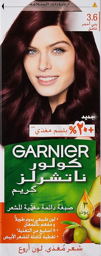 Garnier Color Naturals 3.6 Deepred Brown Haircolor - Al Kabayel Discount CentreGarnier Color Naturals 3.6 Deepred Brown HaircolorHair CareGARNIERAl Kabayel Discount Centre