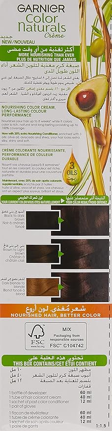 Garnier Color Naturals 4.15 Brownie Chocolate Hair color, 112 ml - Al Kabayel Discount CentreGarnier Color Naturals 4.15 Brownie Chocolate Hair color, 112 mlHair CareGARNIERAl Kabayel Discount Centre