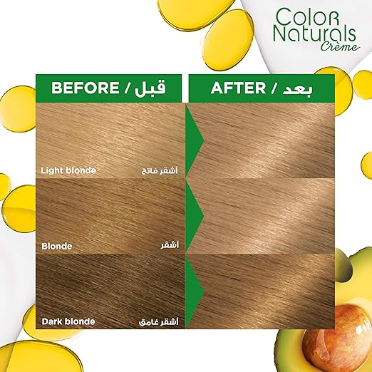 Garnier Color Naturals, 8.1 Light Ash Blonde, Permanent Hair Color - Al Kabayel Discount CentreGarnier Color Naturals, 8.1 Light Ash Blonde, Permanent Hair ColorHair CareGARNIERAl Kabayel Discount Centre