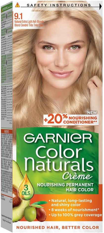 Garnier Color Naturals 9.1 Natural Extra Light Ash Blond - Al Kabayel Discount CentreGarnier Color Naturals 9.1 Natural Extra Light Ash BlondHair CareGARNIERAl Kabayel Discount Centre