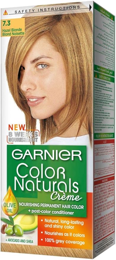Garnier Garnier Color Naturals 7.3 Hazel Blonde Haircolor60 ml - Al Kabayel Discount CentreGarnier Garnier Color Naturals 7.3 Hazel Blonde Haircolor60 mlHair CareGARNIERAl Kabayel Discount Centre