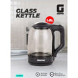 Geepas 1.8 liter Electric Glass Kettle| Boil Dry Protection and Automatic Cut - Off | Perfect for Boiling Water, Milk, Tea| 1500 W Cool Touch Handle, Rotational Base, and Easy Clean Wide Opening GK9901B - Al Kabayel Discount CentreGeepas 1.8 liter Electric Glass Kettle| Boil Dry Protection and Automatic Cut - Off | Perfect for Boiling Water, Milk, Tea| 1500 W Cool Touch Handle, Rotational Base, and Easy Clean Wide Opening GK9901BElectric KettlesGEEPASAl Kabayel Discount Centre