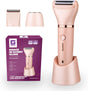 Geepas 3 - in - 1 Waterproof Lady Shaver Set | Wet & Dry Rechargeable Electric Razor for Women with Facial Hair & Body Trimmer Heads | Cordless Portable LED Indicator | USB Charging, Gift for Women - Al Kabayel Discount CentreGeepas 3 - in - 1 Waterproof Lady Shaver Set | Wet & Dry Rechargeable Electric Razor for Women with Facial Hair & Body Trimmer Heads | Cordless Portable LED Indicator | USB Charging, Gift for WomenTrimmerGEEPASAl Kabayel Discount Centre