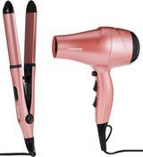 GEEPAS 4 in 1 Portable Hair Dryer, Straightener, Curler, Round Brush with Eva Bag Set 2000W - GHF86054 - Al Kabayel Discount CentreGEEPAS 4 in 1 Portable Hair Dryer, Straightener, Curler, Round Brush with Eva Bag Set 2000W - GHF86054Personal Care & Styling ToolsGEEPASAl Kabayel Discount Centre