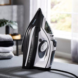 Geepas Ceramic Steam Iron, Temperature Control, Gsi24025 Ceramic Sole Plate, Wet And Dry Self Cleaning Function Powerful Steam Burst 480ML Water Tank - Al Kabayel Discount CentreGeepas Ceramic Steam Iron, Temperature Control, Gsi24025 Ceramic Sole Plate, Wet And Dry Self Cleaning Function Powerful Steam Burst 480ML Water TankIrons & SteamersGEEPASAl Kabayel Discount Centre