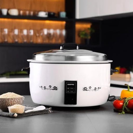 Geepas Commercial Rice Cooker GRC4323 - 10L Capacity - Al Kabayel Discount CentreGeepas Commercial Rice Cooker GRC4323 - 10L CapacityRice CookersGEEPASAl Kabayel Discount Centre