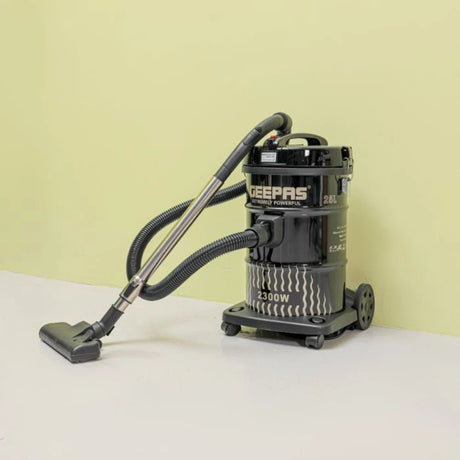 GEEPAS DRUM VACUUM CLEANER 2300 W 25 L GVC2592N - Al Kabayel Discount CentreGEEPAS DRUM VACUUM CLEANER 2300 W 25 L GVC2592NVacuum CleanersGEEPASAl Kabayel Discount Centre