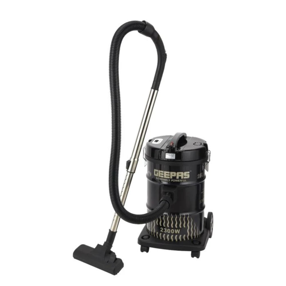 GEEPAS DRUM VACUUM CLEANER 2300 W 25 L GVC2592N - Al Kabayel Discount CentreGEEPAS DRUM VACUUM CLEANER 2300 W 25 L GVC2592NVacuum CleanersGEEPASAl Kabayel Discount Centre