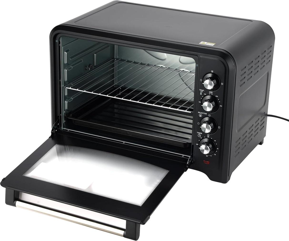 Geepas Electric Oven 60L with Rotisserie & Convection GO4401 - Al Kabayel Discount CentreGeepas Electric Oven 60L with Rotisserie & Convection GO4401OvensGEEPASAl Kabayel Discount Centre