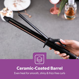 Geepas Expert Salon Hair Curler GHC86099UK | Ceramic - Coated Barrel, Digital Display, Rotary Temp Control, 60 - Min Auto Shut - Off, Safe & Professional - Al Kabayel Discount CentreGeepas Expert Salon Hair Curler GHC86099UK | Ceramic - Coated Barrel, Digital Display, Rotary Temp Control, 60 - Min Auto Shut - Off, Safe & ProfessionalHair StraightenerGEEPASAl Kabayel Discount Centre