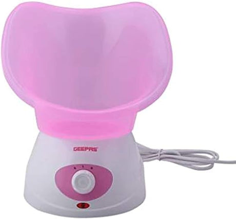 GEEPAS Facial Steamer for Face, Nose, Cold, Etc, 40ml Capacity, 2 Speed - GFS8701 - Al Kabayel Discount CentreGEEPAS Facial Steamer for Face, Nose, Cold, Etc, 40ml Capacity, 2 Speed - GFS8701Personal Care & Styling ToolsGEEPASAl Kabayel Discount Centre