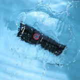 Geepas GFL51044 LED Flashlight with Built - in Power Bank | Waterproof Rechargeable Torch | Black Color | Ideal for Outdoor Adventures - Al Kabayel Discount CentreGeepas GFL51044 LED Flashlight with Built - in Power Bank | Waterproof Rechargeable Torch | Black Color | Ideal for Outdoor AdventuresHandheld FlashlightsGEEPASAl Kabayel Discount Centre