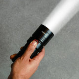 Geepas GFL51044 LED Flashlight with Built - in Power Bank | Waterproof Rechargeable Torch | Black Color | Ideal for Outdoor Adventures - Al Kabayel Discount CentreGeepas GFL51044 LED Flashlight with Built - in Power Bank | Waterproof Rechargeable Torch | Black Color | Ideal for Outdoor AdventuresHandheld FlashlightsGEEPASAl Kabayel Discount Centre