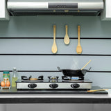 Geepas GGC31012 3 - Burner Gas Cooker Size 70mm, 40mm & 90mm Respectively - Ergonomic Design, Automatic Ignition, 3 Heating Zones |Stainless Steel Frame & Tray - Al Kabayel Discount CentreGeepas GGC31012 3 - Burner Gas Cooker Size 70mm, 40mm & 90mm Respectively - Ergonomic Design, Automatic Ignition, 3 Heating Zones |Stainless Steel Frame & TrayStovesGEEPASAl Kabayel Discount Centre