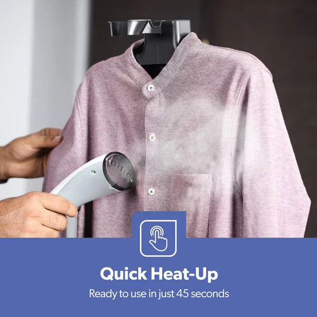 Geepas GGS25033 2000W Garment Steamer - 1.3L Water Tank - Al Kabayel Discount CentreGeepas GGS25033 2000W Garment Steamer - 1.3L Water TankIrons & SteamersGEEPASAl Kabayel Discount Centre