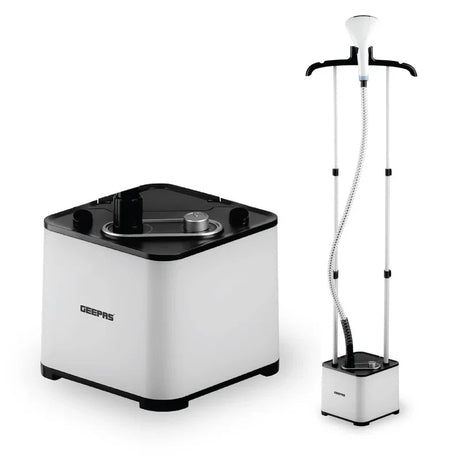 Geepas GGS25033 2000W Garment Steamer - 1.3L Water Tank - Al Kabayel Discount CentreGeepas GGS25033 2000W Garment Steamer - 1.3L Water TankIrons & SteamersGEEPASAl Kabayel Discount Centre