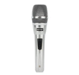 Geepas GMP15016 Dynamic Microphone | Sharp Sensitivity, Crystal - Clear Sound | 8m Cable, XLR Connector, Wide Frequency Range, Low Pass Filter | For Studio, Stage & Broadcasting | Silver - Al Kabayel Discount CentreGeepas GMP15016 Dynamic Microphone | Sharp Sensitivity, Crystal - Clear Sound | 8m Cable, XLR Connector, Wide Frequency Range, Low Pass Filter | For Studio, Stage & Broadcasting | SilverElectronic AppliancesGEEPASAl Kabayel Discount Centre