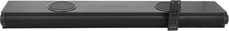 Geepas GMS11152 Portable Sound bar System 2.2CH 2 Inbuilt Sub Woofer with 3D Sound Technology USB/AUX/BT/HDMI/Remote Included Connect to TV, Mobile, Laptop & More, Black - Al Kabayel Discount CentreGeepas GMS11152 Portable Sound bar System 2.2CH 2 Inbuilt Sub Woofer with 3D Sound Technology USB/AUX/BT/HDMI/Remote Included Connect to TV, Mobile, Laptop & More, BlackElectronic AppliancesGEEPASAl Kabayel Discount Centre