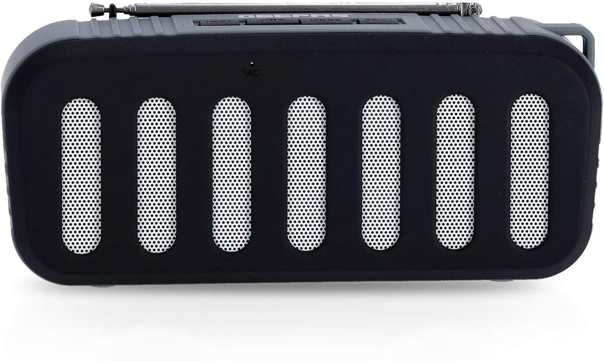 Geepas GMS11184 Bluetooth Rechargeable Speaker - Portable Wireless Speakers Long Hours Playtime 1200mAh Battery with Powerful Bass TF Card AUX USB Playback - Loud Speaker for Home Party Outdoor - Al Kabayel Discount CentreGeepas GMS11184 Bluetooth Rechargeable Speaker - Portable Wireless Speakers Long Hours Playtime 1200mAh Battery with Powerful Bass TF Card AUX USB Playback - Loud Speaker for Home Party OutdoorElectronic AppliancesGEEPASAl Kabayel Discount Centre