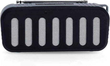 Geepas GMS11184 Bluetooth Rechargeable Speaker - Portable Wireless Speakers Long Hours Playtime 1200mAh Battery with Powerful Bass TF Card AUX USB Playback - Loud Speaker for Home Party Outdoor - Al Kabayel Discount CentreGeepas GMS11184 Bluetooth Rechargeable Speaker - Portable Wireless Speakers Long Hours Playtime 1200mAh Battery with Powerful Bass TF Card AUX USB Playback - Loud Speaker for Home Party OutdoorElectronic AppliancesGEEPASAl Kabayel Discount Centre