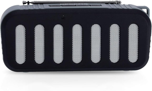 Geepas GMS11184 Bluetooth Rechargeable Speaker - Portable Wireless Speakers Long Hours Playtime 1200mAh Battery with Powerful Bass TF Card AUX USB Playback - Loud Speaker for Home Party Outdoor - Al Kabayel Discount CentreGeepas GMS11184 Bluetooth Rechargeable Speaker - Portable Wireless Speakers Long Hours Playtime 1200mAh Battery with Powerful Bass TF Card AUX USB Playback - Loud Speaker for Home Party OutdoorElectronic AppliancesGEEPASAl Kabayel Discount Centre