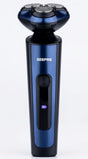 Geepas GSR57501 3 - Head Rechargeable Shaver - Blue | IPX6 Waterproof, Lithium Battery | Fast Charging | Easy Cleaning | LED Indicator | Long - Lasting Motor - Al Kabayel Discount CentreGeepas GSR57501 3 - Head Rechargeable Shaver - Blue | IPX6 Waterproof, Lithium Battery | Fast Charging | Easy Cleaning | LED Indicator | Long - Lasting MotorTrimmerGEEPASAl Kabayel Discount Centre
