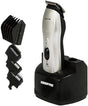 Geepas GTR34N Rechargeable Trimmer 3W - Chromium Steel Blade, LED Charge Indication | Cordless Rechargeable Trimmer with 5 Combs & Charging Stand - Al Kabayel Discount CentreGeepas GTR34N Rechargeable Trimmer 3W - Chromium Steel Blade, LED Charge Indication | Cordless Rechargeable Trimmer with 5 Combs & Charging StandTrimmerGEEPASAl Kabayel Discount Centre