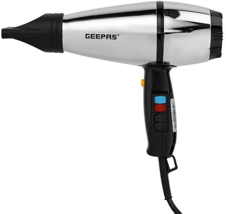 GEEPAS Hair Dryer 2000W - GHD86072 Silver - Al Kabayel Discount CentreGEEPAS Hair Dryer 2000W - GHD86072 SilverPersonal Care & Styling ToolsGEEPASAl Kabayel Discount Centre